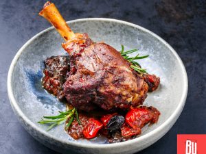 Ciolan de Porc gatit lent sous-vide